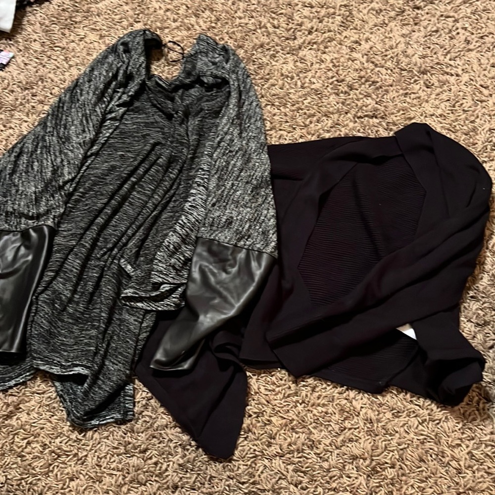 Cardigans. $19 for both